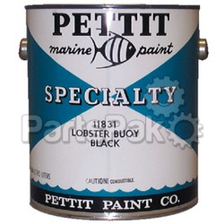 Pettit Paint 11831G; Lobster Buoy Black Gallon