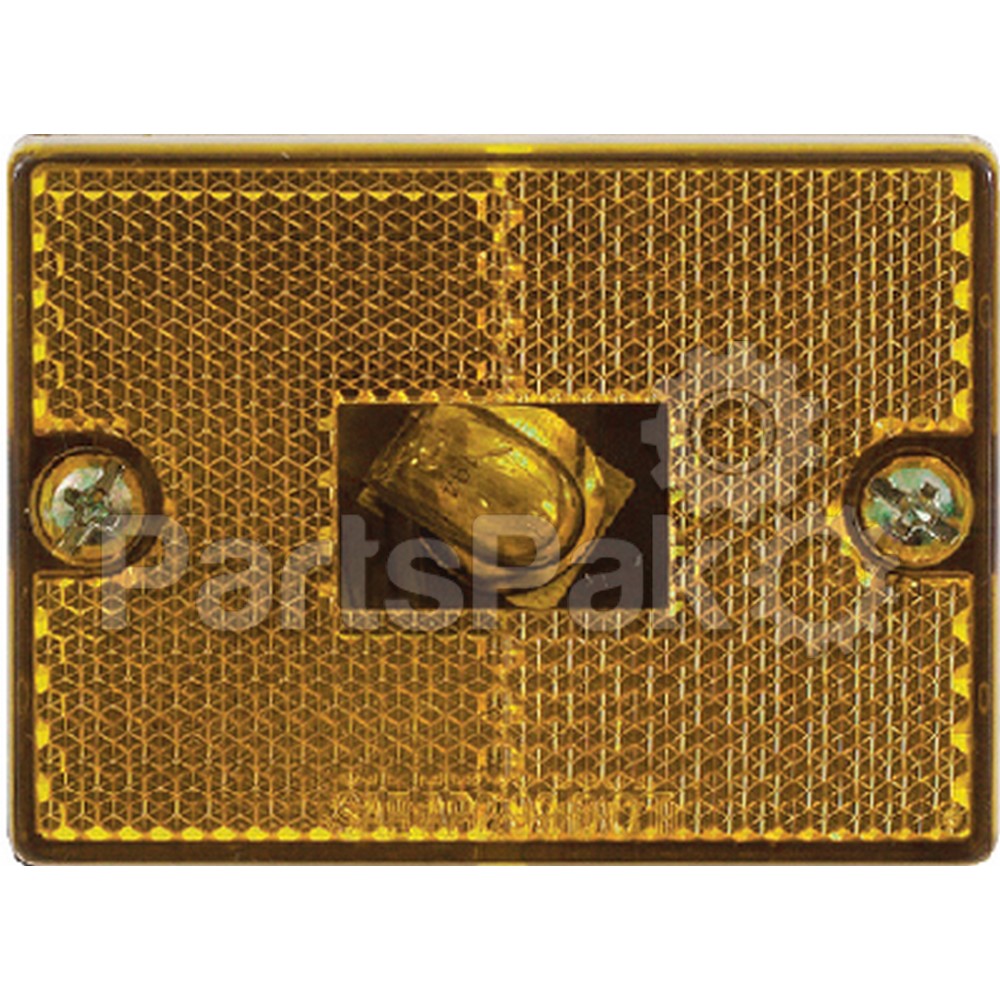 Optronics MC36ABP; Clearance Marker Square Amber Stud Mount