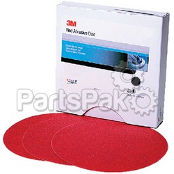 3M 01110; Red Abrasiv Disc 6 P240 (100)