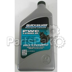 Quicksilver 92-8M0058907; PWC Synthetic Oil Quart Jetski Sea-Doo SeaDoo Replaces Mercury / Mercruiser