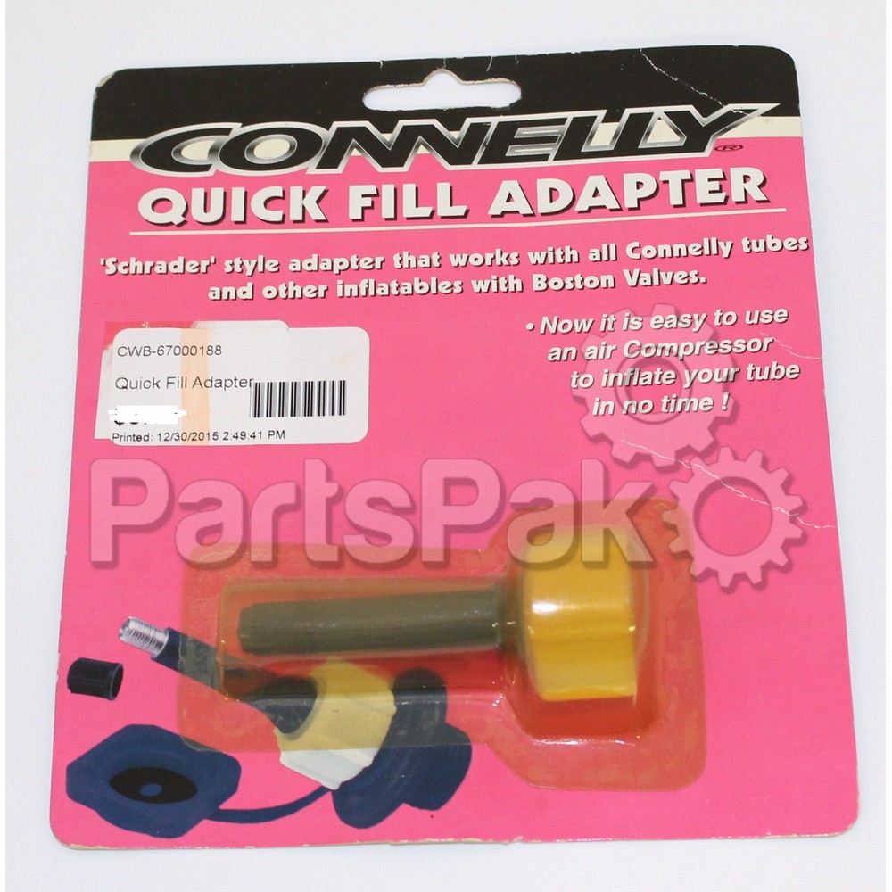Connelly/CWB 67000188; Quick Fill Adapter