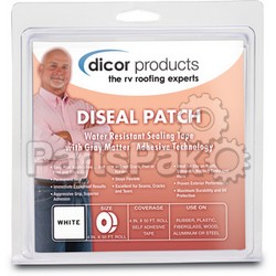 Dicor Corporation 522TPO661C; Sealing Tape-Diseal 6X6 White; LNS-533-522TPO661C