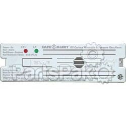 MTI Industries 35741WT; Alarm-12V Surface Mount LP Liquid Propane Gas Carbon Monoxide CO Detector White