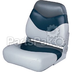 Wise Seats 8WD999PLS840; Seat Mid-Back Grey/ Navy/ Charcoal; LNS-144-8WD999PLS840