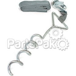 Camco 42593; Awning Anchor Kit W/ Pull Strap
