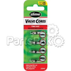 Slime 22042; 4/Pc Valve Cores Short