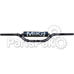 Mika Metals MKH-11-YZ-BLACK; 7075 Pro Series Hybrid Handlebar Black 7/8-inch; 2-WPS-205-9662BK