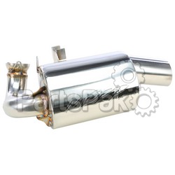 MBRP 428T209; Mbrp Silencer Trail Stainless Fits Polaris Pro 600/800 Snowmobile