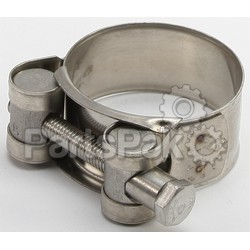 DRC D31-32-360; Stainless Exhaust Clamp 36-mm -39-mm; 2-WPS-634-8046