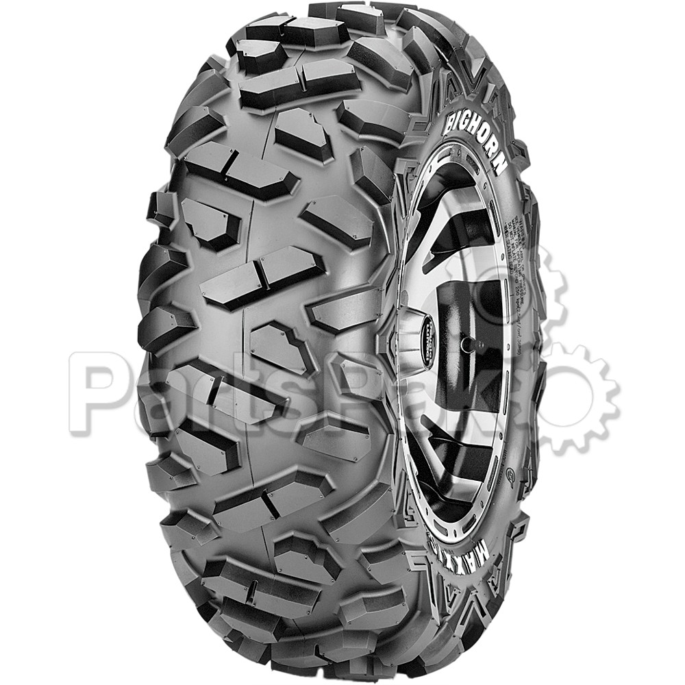 Maxxis TM16613100; Tire Bighorn Front 25X8R12 LR-340Lbs Radial