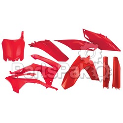 Acerbis 2314410227; Full Plastic Kit Fits Honda Red