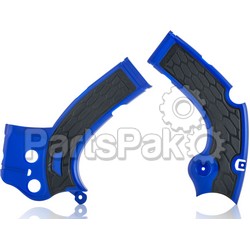 Acerbis 2640271034; X-Grip Frame Guard Blue / Black