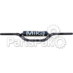 Mika Metals MKH-11-MIL-BLACK; 7075 Pro Series Hybrid Handlebar Black 7/8-inch; 2-WPS-205-7022BK