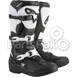 Alpinestars 2013018-12-7; Tech 3 Boots Black / White Size 07; 2-WPS-482-04207