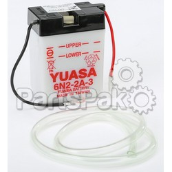 Yuasa YUAM2623A; Conventional Battery 6N2-2A-3; 2-WPS-49-1609