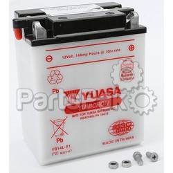 Yuasa YUAM22141; Conventional Battery Yb14L-A1