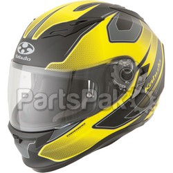 Kabuto 74-11162X; Kamui Stinger Helmet Flat Black / Yellow 2X