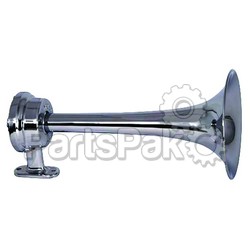 Buell Air Horns 1061; 10 Inch Chrome Horn