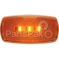 Optronics MCL32ABP; Led Mark Light Oval Amber