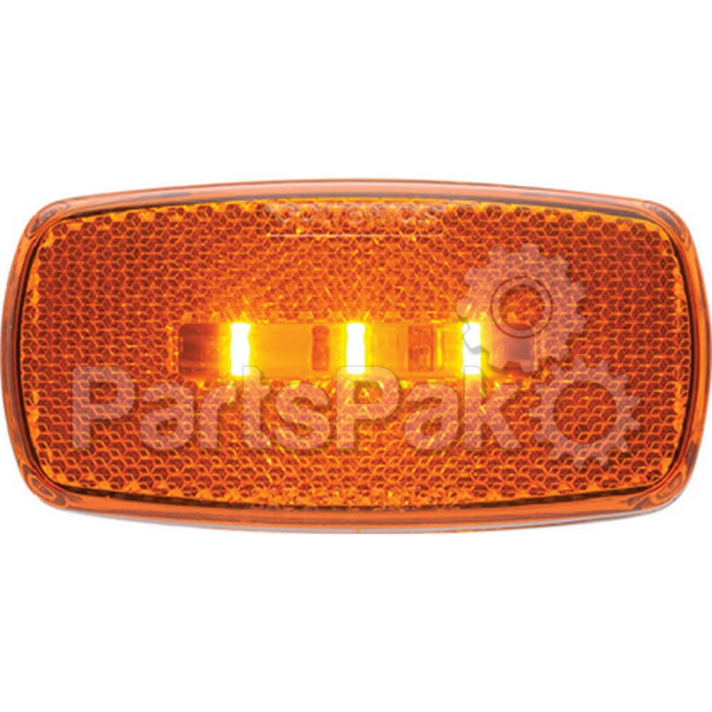 Optronics MCL32ABP; Led Mark Light Oval Amber
