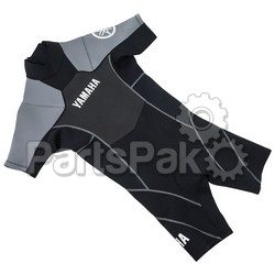 Yamaha MAY-15NST-GY-LG Wetsuit, Youth Shorty-Gray Large; MAY15NSTGYLG