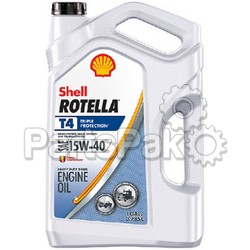 Shell Oil 550049483; Rotella T4 15W40 Ck-4 Heavy-Duty Diesel Motor Oil; LNS-258-550049483(6PACK)