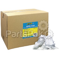 SeaChoice 6403-50-SC; New White Wiping Cloths Rags 40-Lb Net