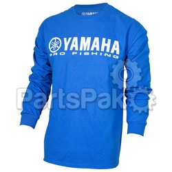 Yamaha CRP-14LPF-BL-XL Tee Shirt T-Shirt, Pro Fishing Long Sleve Blue Xl; CRP14LPFBLXL