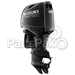 Suzuki DF115BTGL5 115-hp 4-Stroke Outboard Boat Motor, Nebular Black, 20-inch Shaft, Power Trim & Tilt, Standard Rotation (Right) Gearcase, (Requires Suzuki Precision Controls)