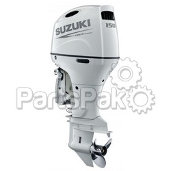 Suzuki DF150ATLW5 150-hp 4-Stroke Outboard Boat Motor, White, 20-inch Shaft, Power Trim & Tilt, Standard Rotation (Right) Gearcase, (Requires Remote Mechanical Controls)