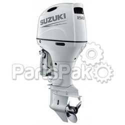 Suzuki DF150ATXZW5 150-hp 4-Stroke Outboard Boat Motor, White, 25-inch Shaft, Power Trim & Tilt, Counter Rotation (Left) Gearcase, (Requires Remote Mechanical Controls)