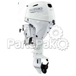 Suzuki DF30ATLW5 30-hp 4-Stroke Outboard Boat Motor, White, 20-inch Shaft, Power Trim & Tilt, & Propeller (Requires Remote Mechanical Controls)