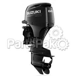 Suzuki DF60ATL5 60-hp 4-Stroke Outboard Boat Motor, Nebular Black, 20-inch Shaft, Power Trim & Tilt, Standard Rotation (Right) Gearcase, (Requires Remote Mechanical Controls)