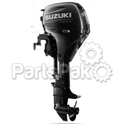 Suzuki DF9.9BTL5 9.9-hp 4-Stroke Outboard Boat Motor, Nebular Black, 20-inch Shaft, Power Tilt, & Propeller (Requires Remote Mechanical Controls)