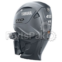 Yamaha XF450NSA 450 hp XTO Offshore® LSC (Late Stage Customization) Gray 4-stroke Outboard Boat Motor - (Lower Unit Sold Separately)
