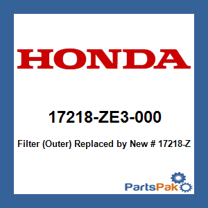 3点まとめ Amazon.com: Honda 17218-ZE1-505 Filter (Outer) : Automotive