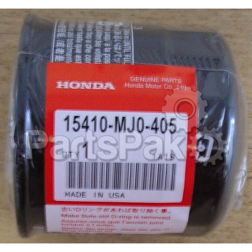 Honda 15410-MJ0-004 Filter, Oil; New # 15410-MJ0-405