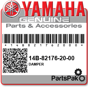Yamaha 14B-82176-20-00 Damper; 14B821762000