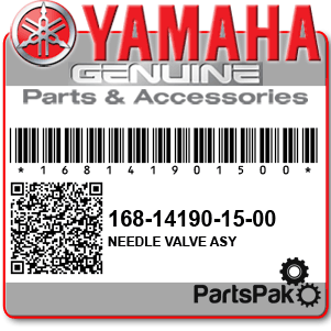 Yamaha 168-14190-15-00 Needle Valve Assembly; 168141901500