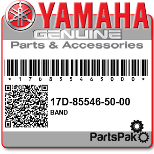 Yamaha 17D-85546-50-00 Band; 17D855465000