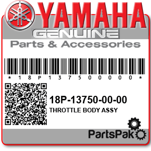 Yamaha 18P-13750-00-00 Throttle Body Assembly; New # 18P-13750-01-00