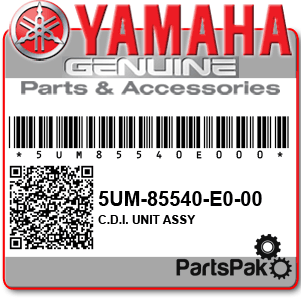 Yamaha 5UM-85540-E0-00 C.D.I. Unit Assembly; 5UM85540E000