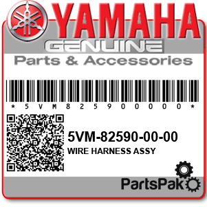 Yamaha 5VM-82590-00-00 Wire Harness Assembly; 5VM825900000