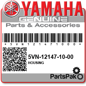 Yamaha 5VN-12147-10-00 Housing; 5VN121471000