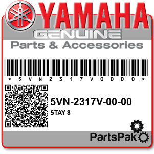 Yamaha 5VN-2317V-00-00 Stay 8; 5VN2317V0000
