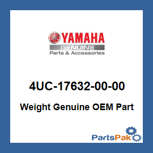 Yamaha 4UC-17632-00-00 Weight; 4UC176320000