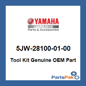 Yamaha 5JW-28100-01-00 Tool Kit; 5JW281000100