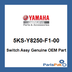 Yamaha 5KS-Y8250-F1-00 Switch Assy; 5KSY8250F100