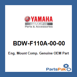 Yamaha BDW-F110A-00-00 Eng. Mount Comp.; BDWF110A0000