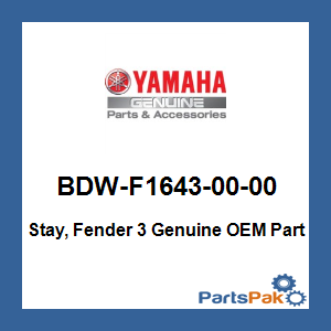 Yamaha BDW-F1643-00-00 Stay, Fender 3; BDWF16430000